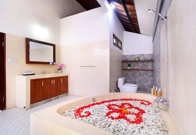 Bathtub Two Bedroom Private Pool Villa - Sudha Villa Bali