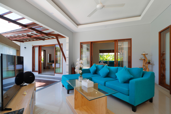 Living Room Sudha Villa Bali - Sudha Villa Bali