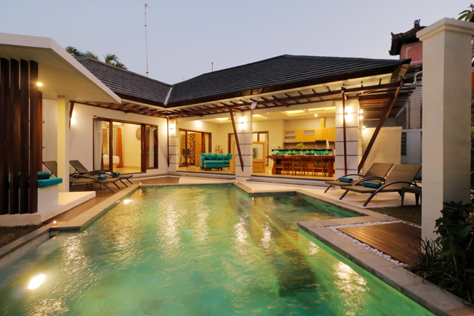 Private Pool Night 3bedroom Sudha Villa Bali - Sudha Villa Bali